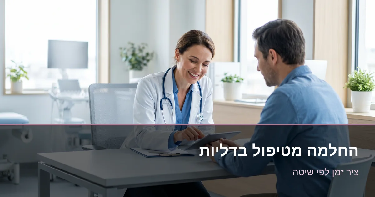 Read more about the article החלמה מטיפול בדליות — כמה זמן לוקח בכל שיטה?